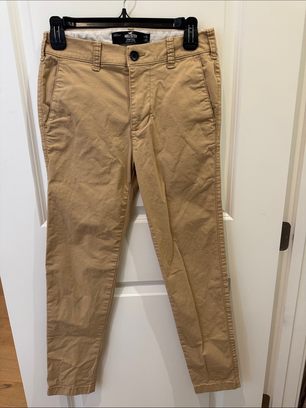 Hollister Men's Tan Slim Chinos
